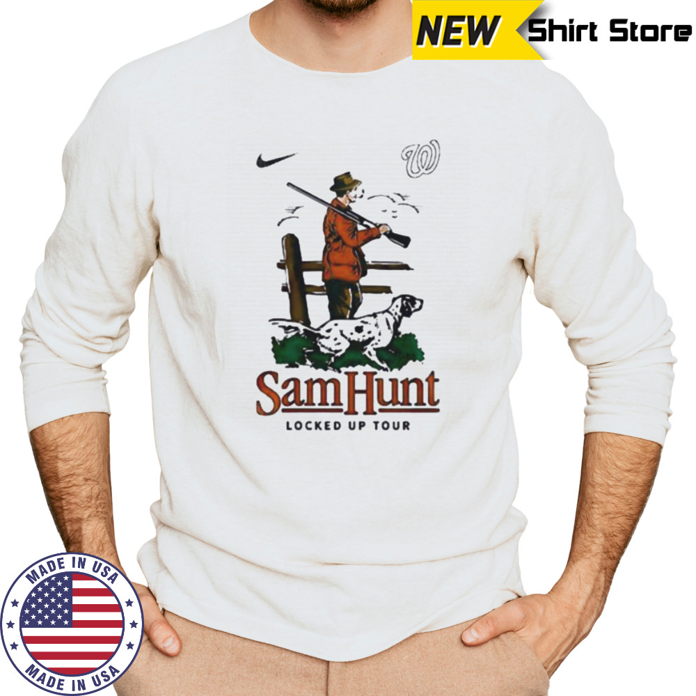 Washington Nationals x Sam Hunt summer tour locked up tour shirt Long Sleeved