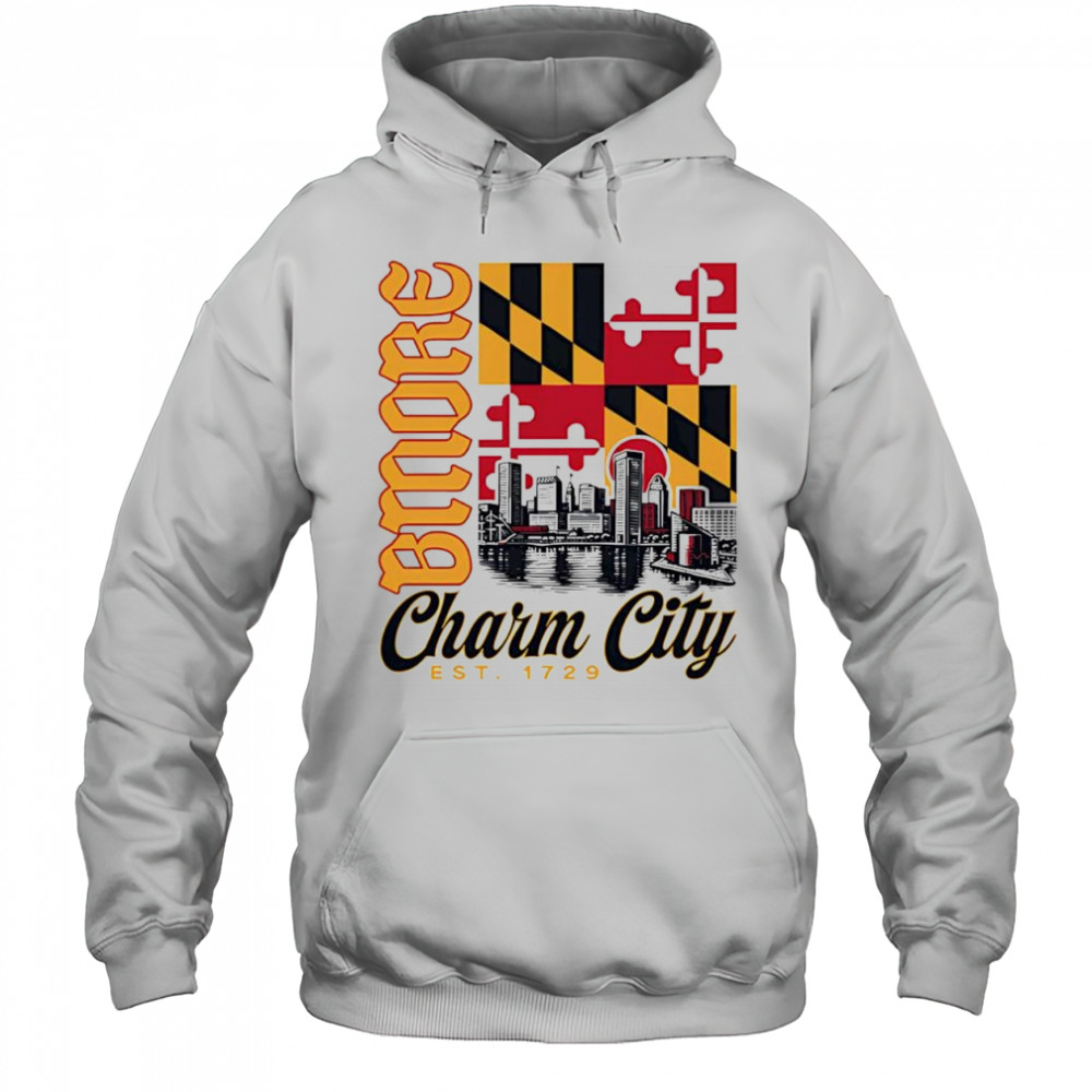 Where I’m From Men’s Chicago Charm City shirt Hoodie