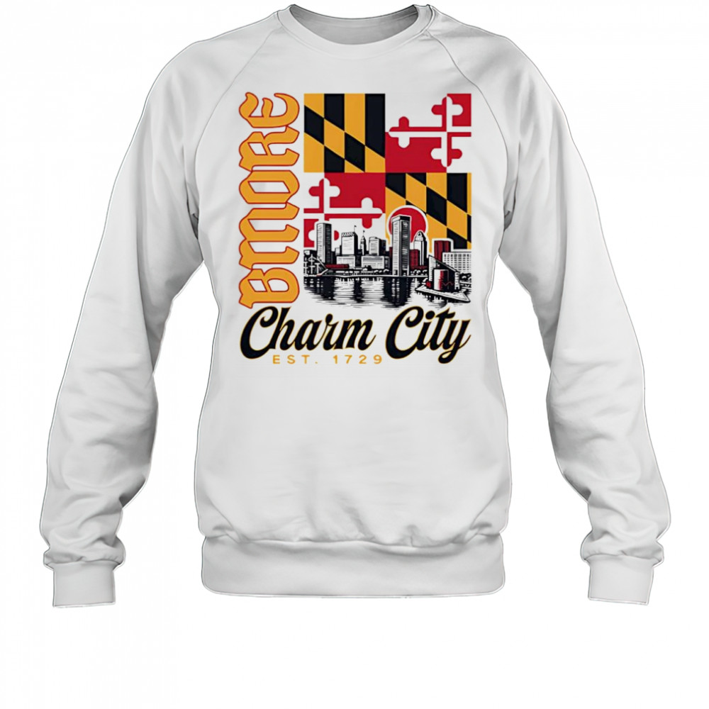 Where I’m From Men’s Chicago Charm City shirt Sweatshirt