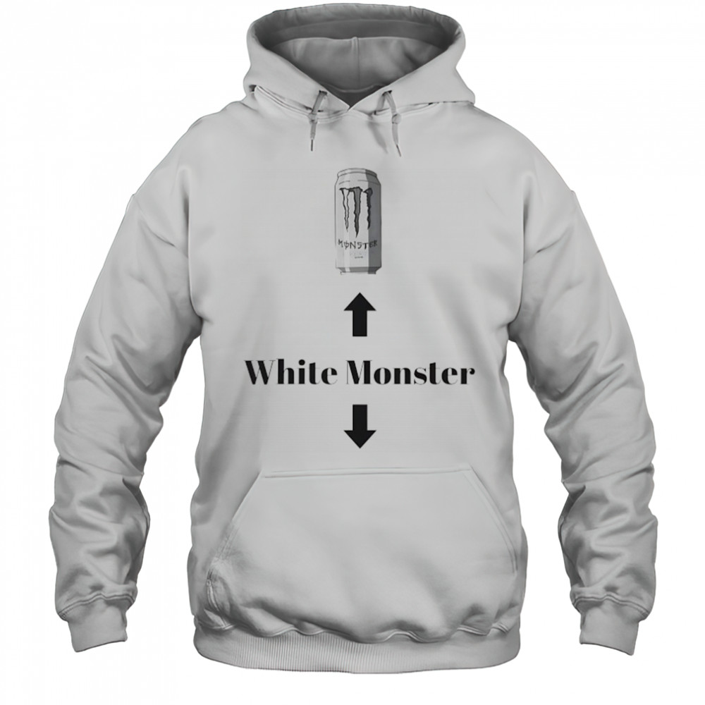 White Monster Joke Man Friends shirt Hoodie
