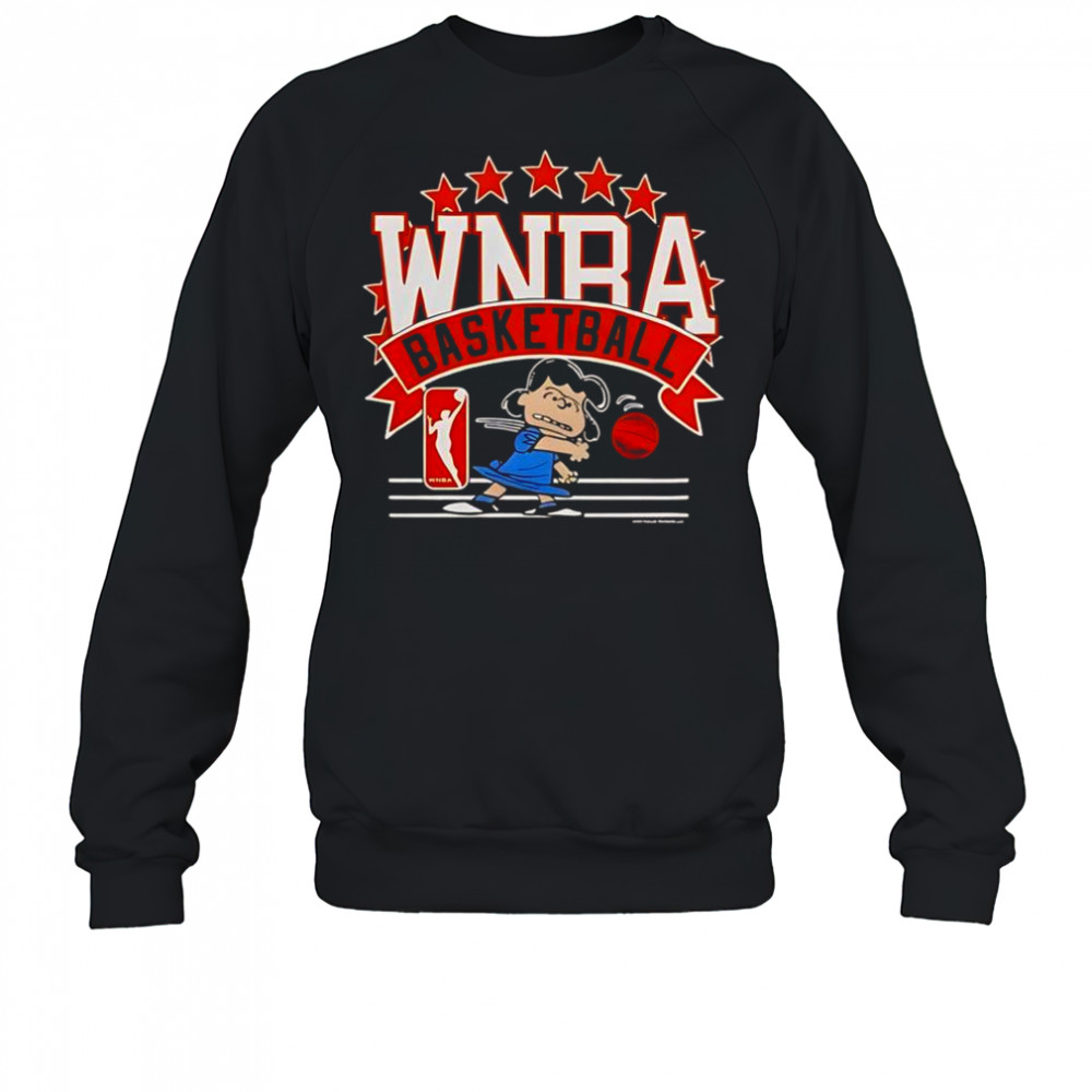 WNBA Basketball Lucy Van Pelt T-Shirt Sweatshirt