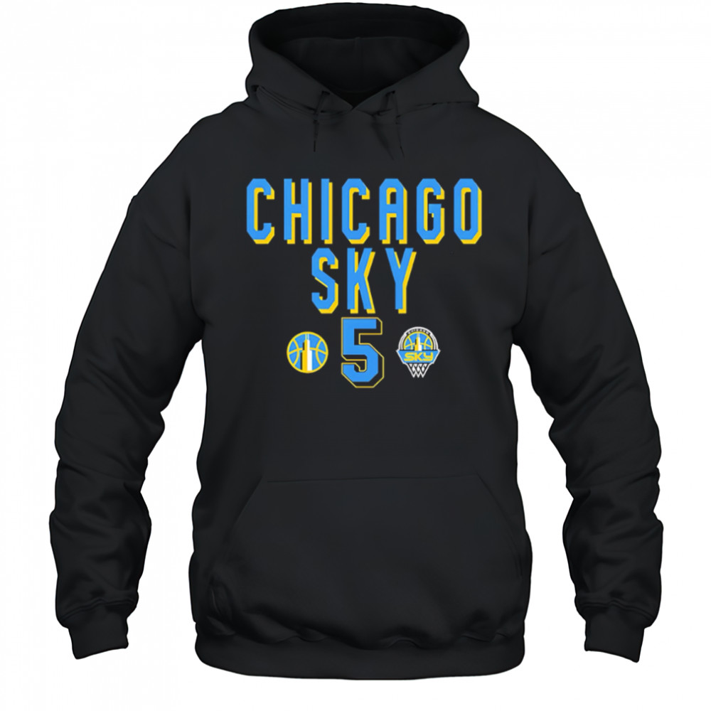 WNBA Chicago Sky Angel Reese #5 style shirt Hoodie