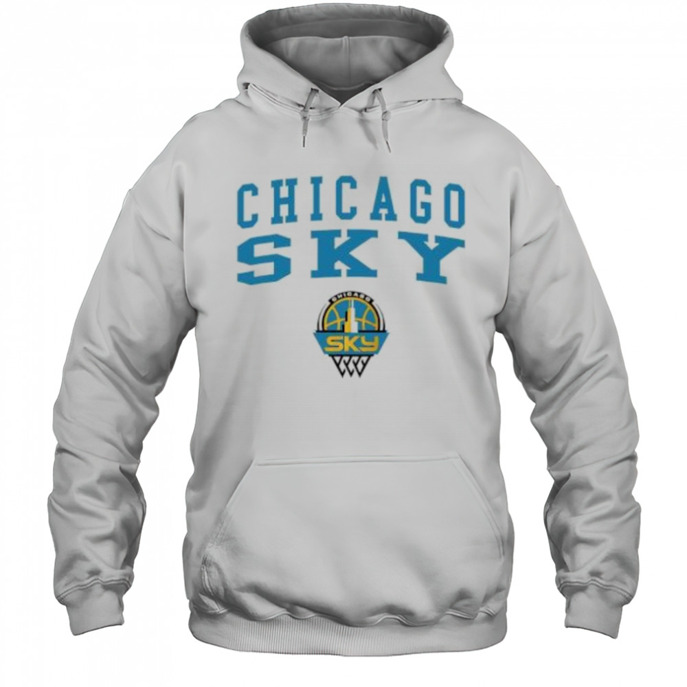WNBA Chicago Sky Girls logo shirt Hoodie