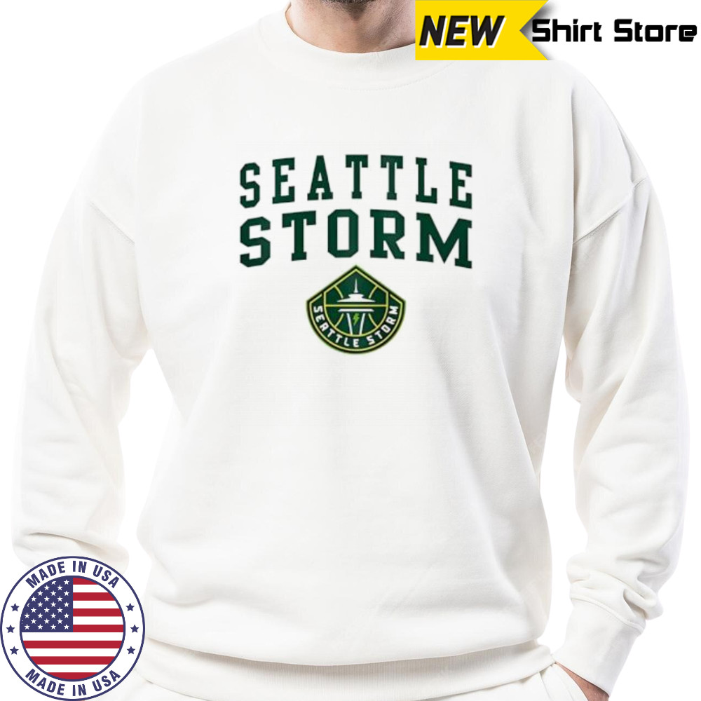 WNBA Seattle Storm Girls logo shirt Hoodie