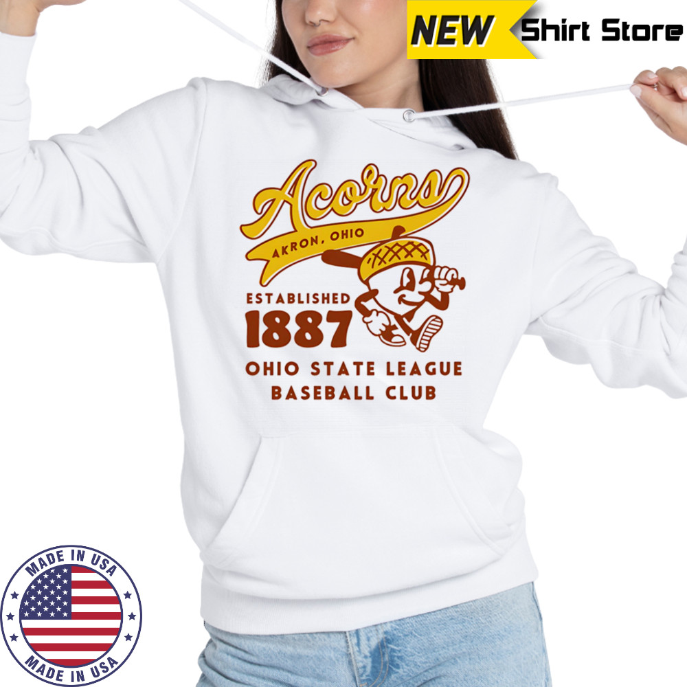 Akron Acorns Ohio State League baseball club shirt Sweatshirt