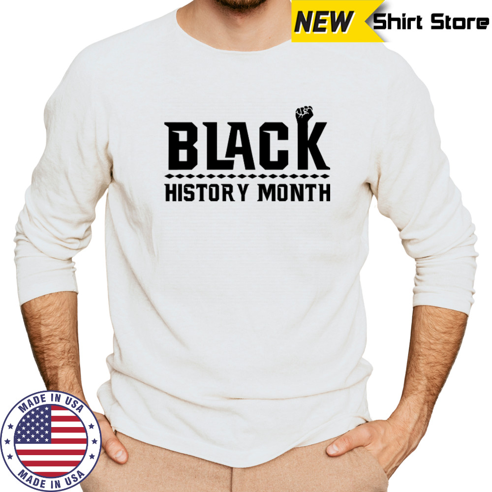 Black History Month T-Shirt Long Sleeved