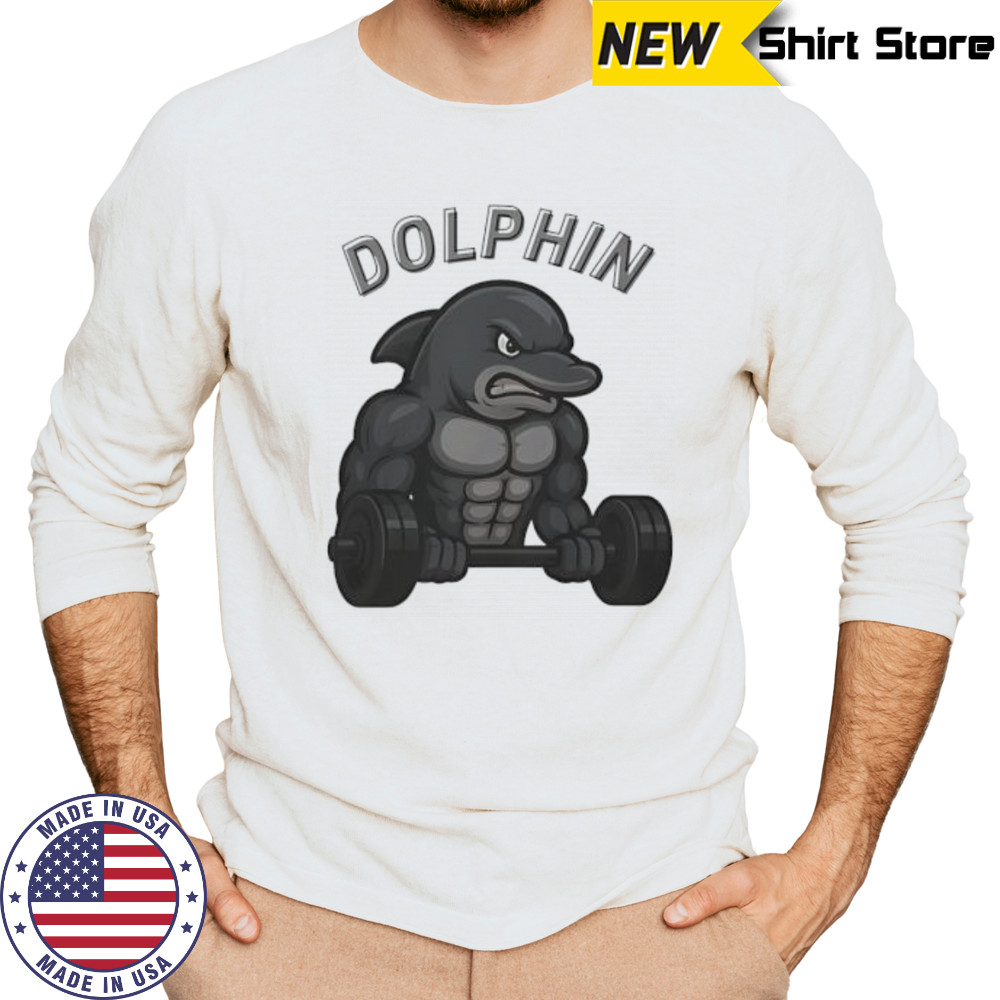 Dolphin Gym Weightlifting shirt Long Sleeved