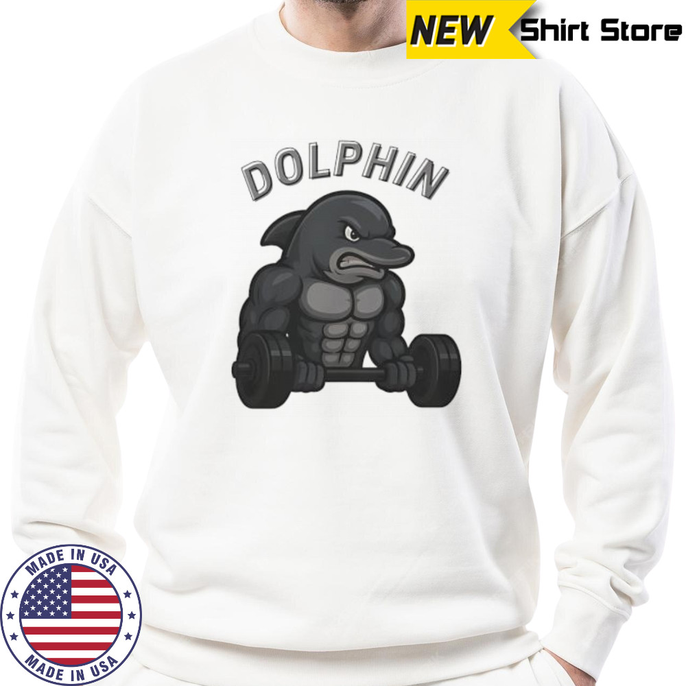 Dolphin Gym Weightlifting shirt Hoodie