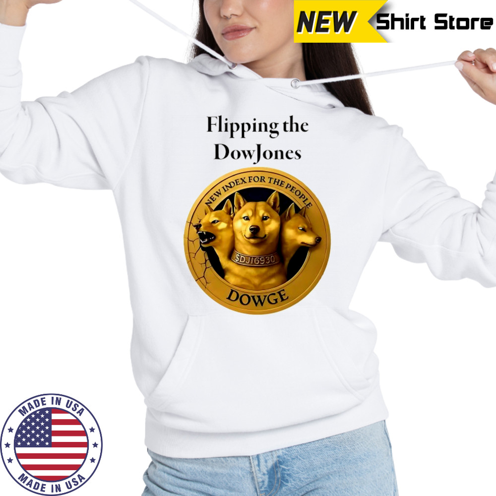 Dowge flipping the DowJones coin shirt Sweatshirt