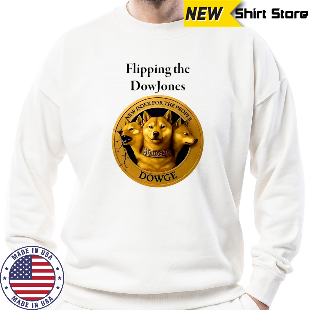 Dowge flipping the DowJones coin shirt Hoodie