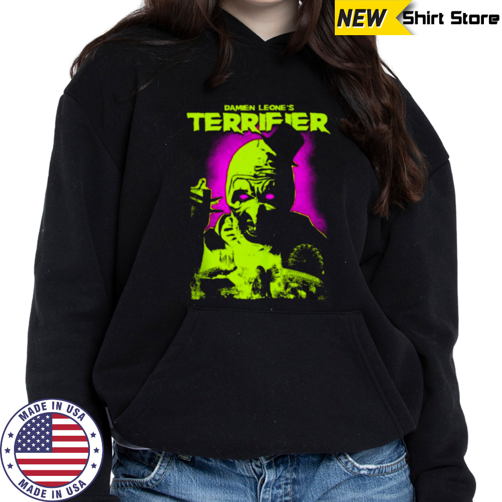 Terrifier Glowing Eyes Art Neon Poster Horror Shirt Sweatshirt