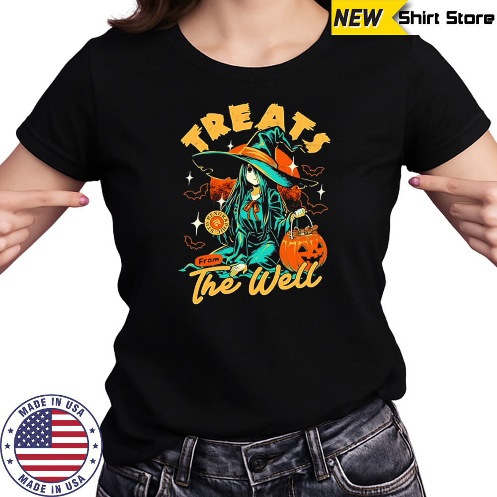 Treats from the well wizard Halloween shirt Women's T-shirt