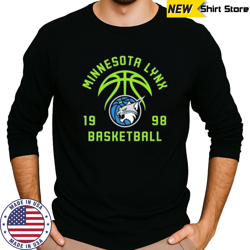 WNBA Minnesota Lynx basketball 1998 shirt Long Sleeved