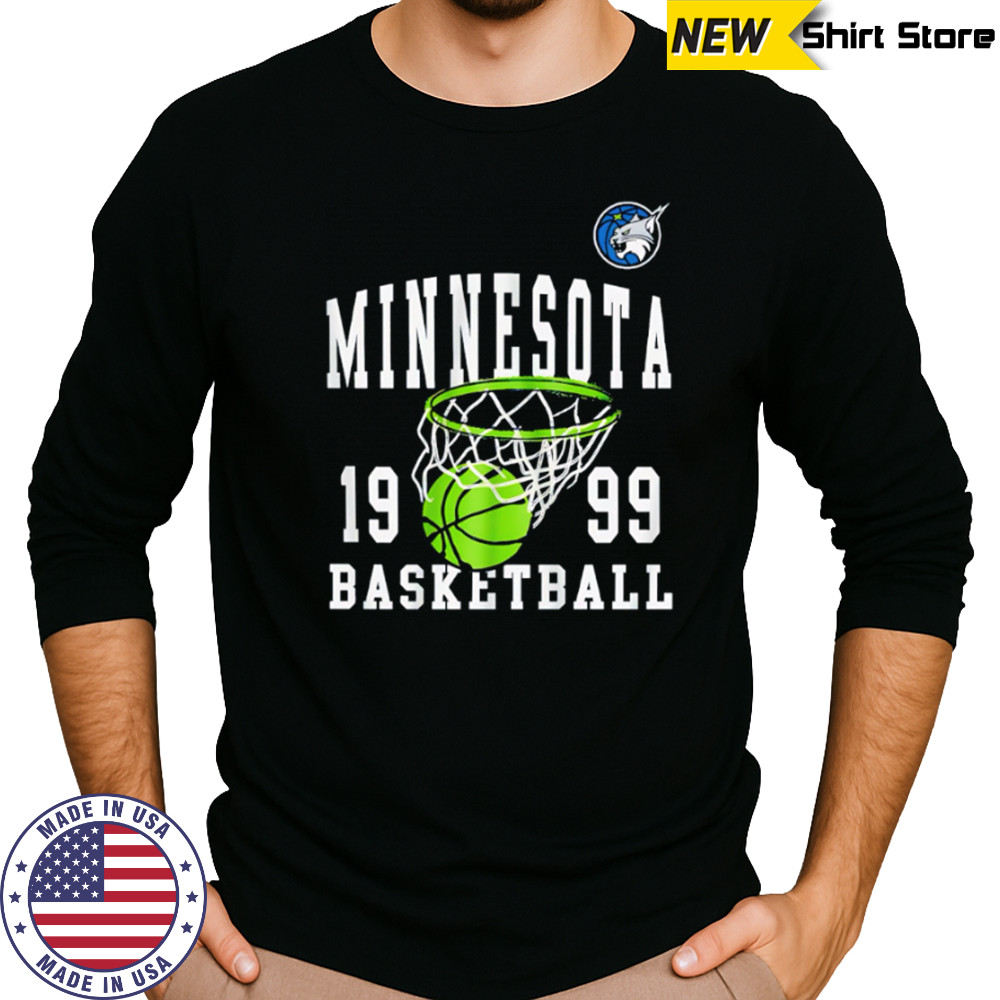 WNBA Minnesota Lynx basketball 1999 shirt Long Sleeved