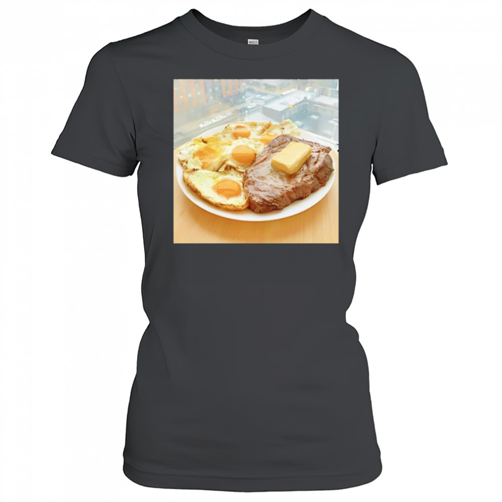 Zack Strength Steak Eggs and Butter shirt Women's T-shirt