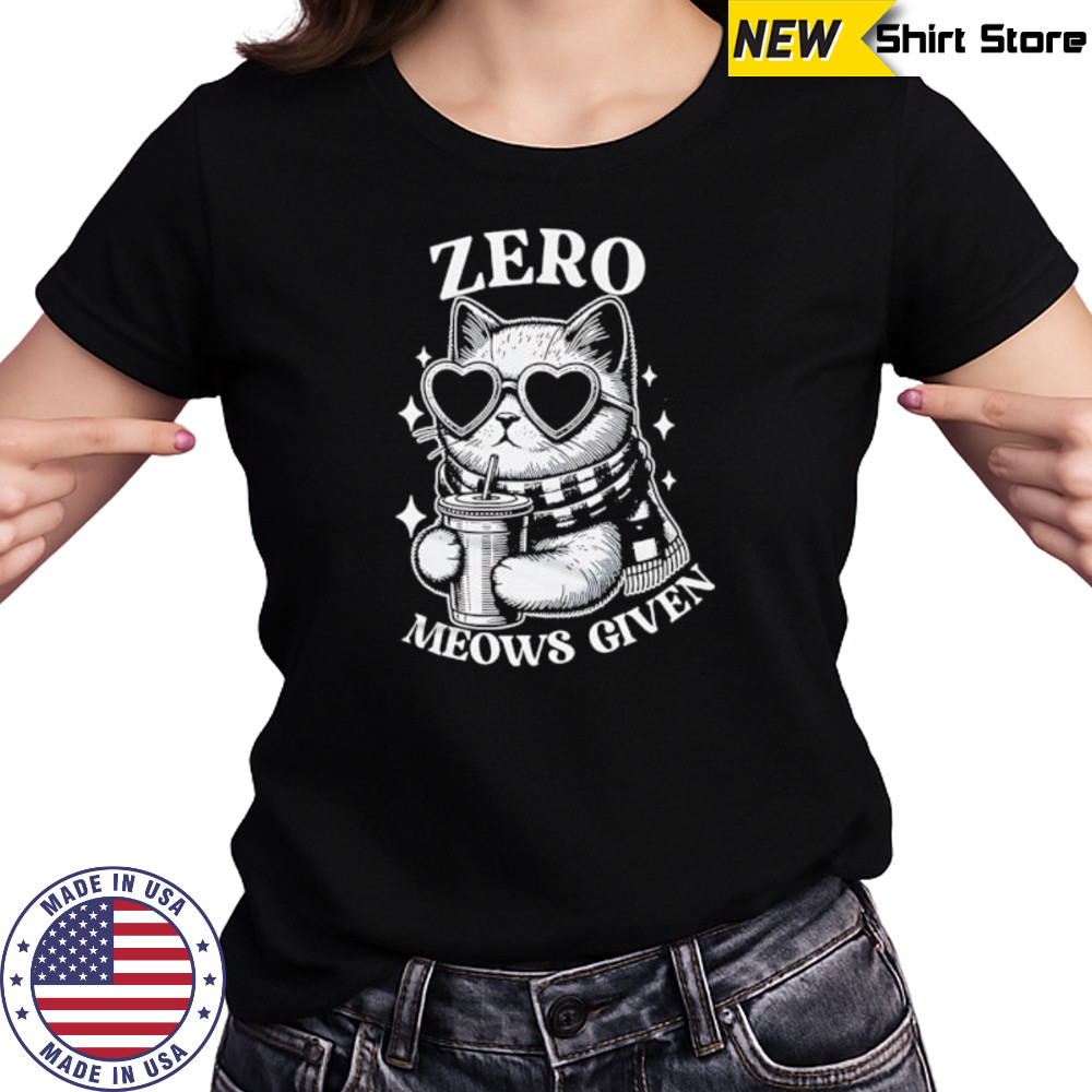 Zero Meows Given Milk Tea shirt Women's T-shirt