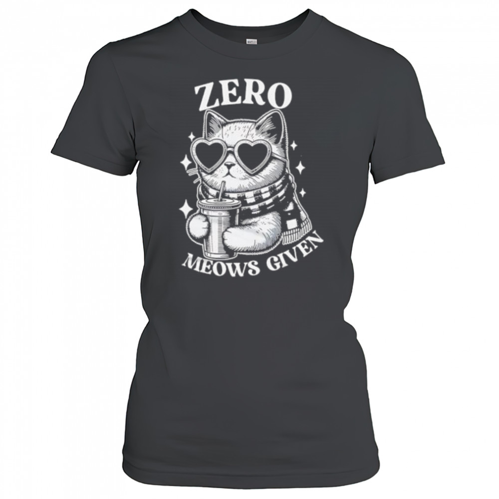 Zero Meows Given Milk Tea shirt Women's T-shirt