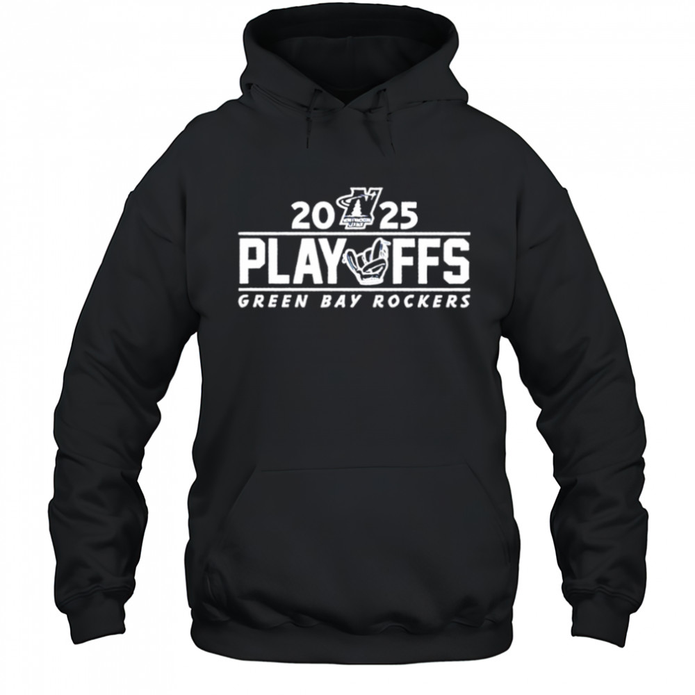 2025 Playoff Green Bay Rockers shirt Hoodie