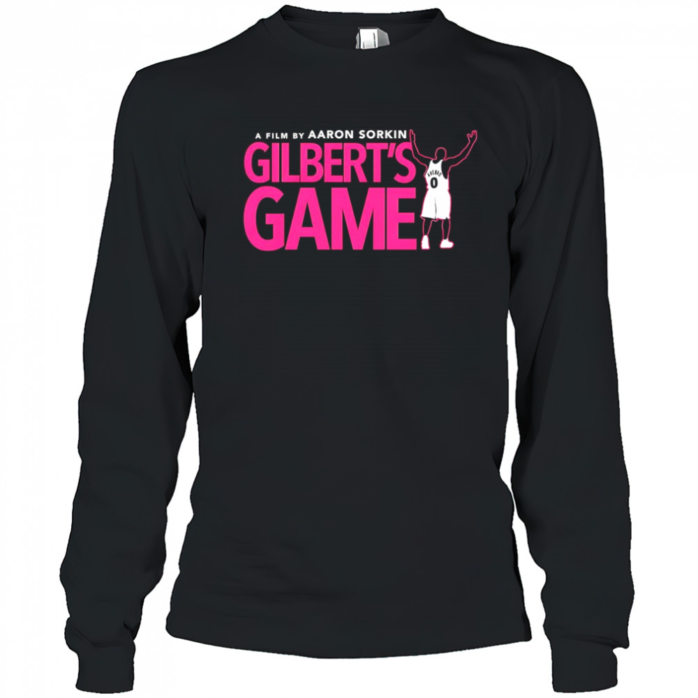 A film by Aaron Sorkin Gilbert’s game shirt Long Sleeved