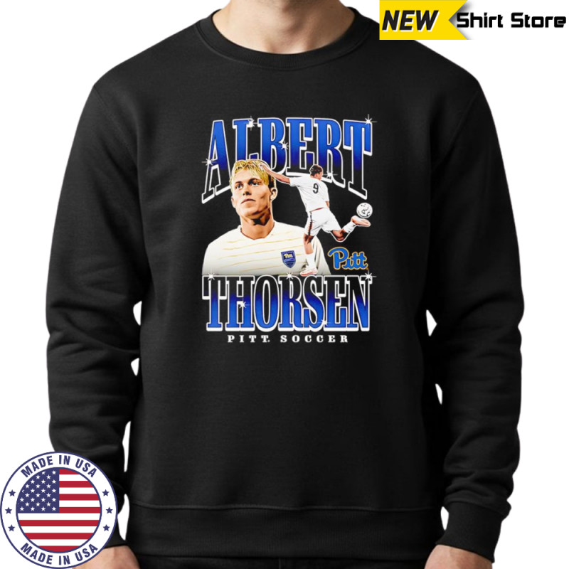 Albert Thorsen Pitt soccer graphic shirt Hoodie