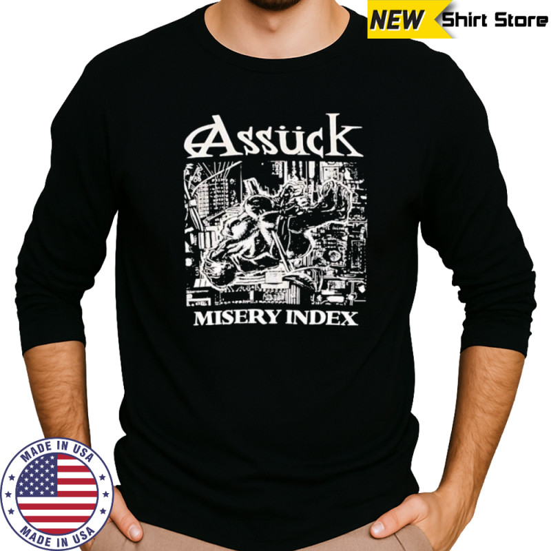 Assuck Misery Index vintage shirt Long Sleeved