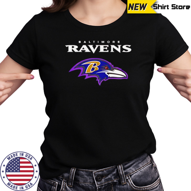 Baltimore Ravens logo Era 8 shirt Women's T-shirt