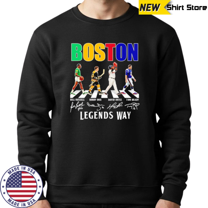 Boston Legends way shirt Hoodie