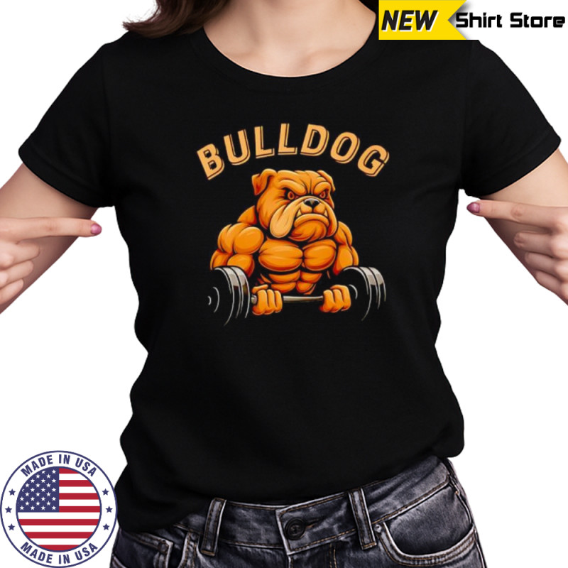 Bulldog Gym Weightlifting shirt Women's T-shirt