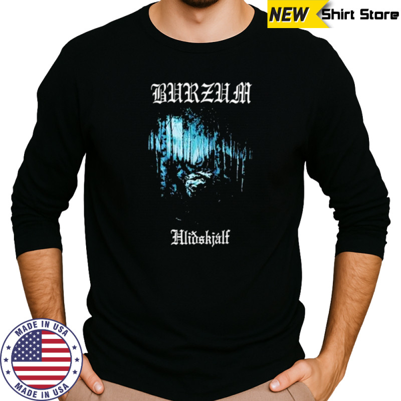 Burzum Hlidskjalf greenwood retro shirt Long Sleeved