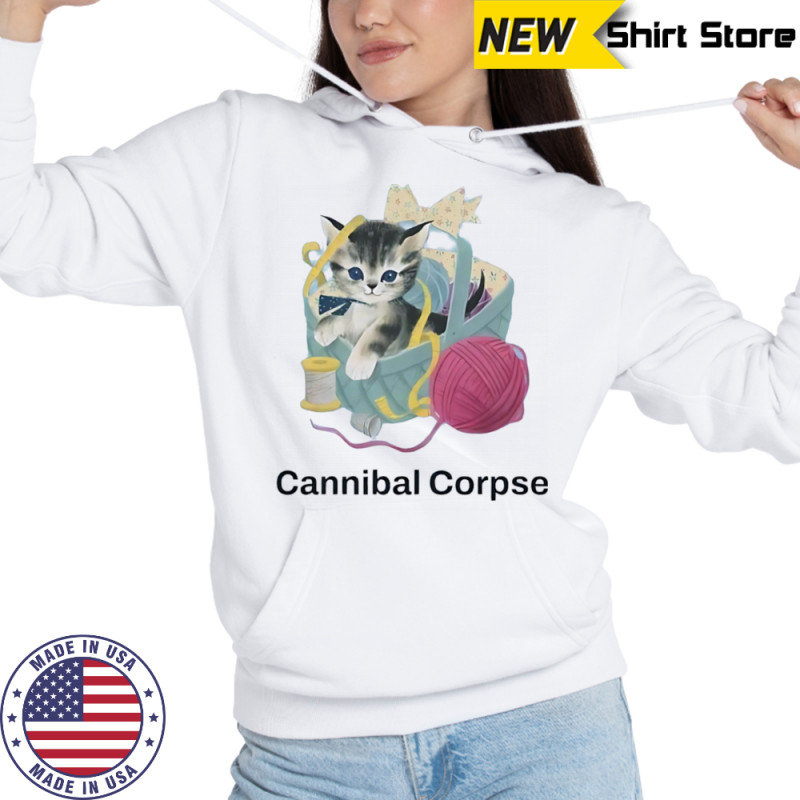 Cat cannibal corpse shirt Sweatshirt