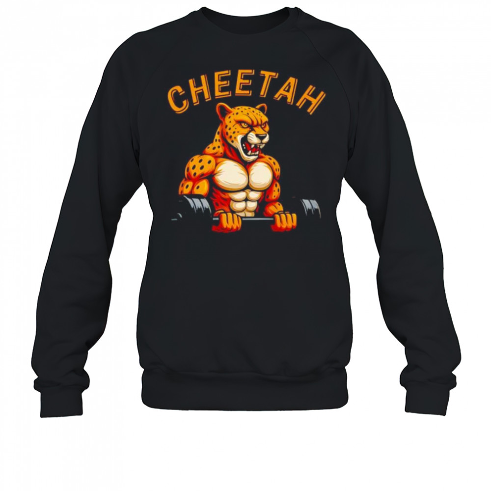 Cheetah Gym Weightlifting shirt Sweatshirt