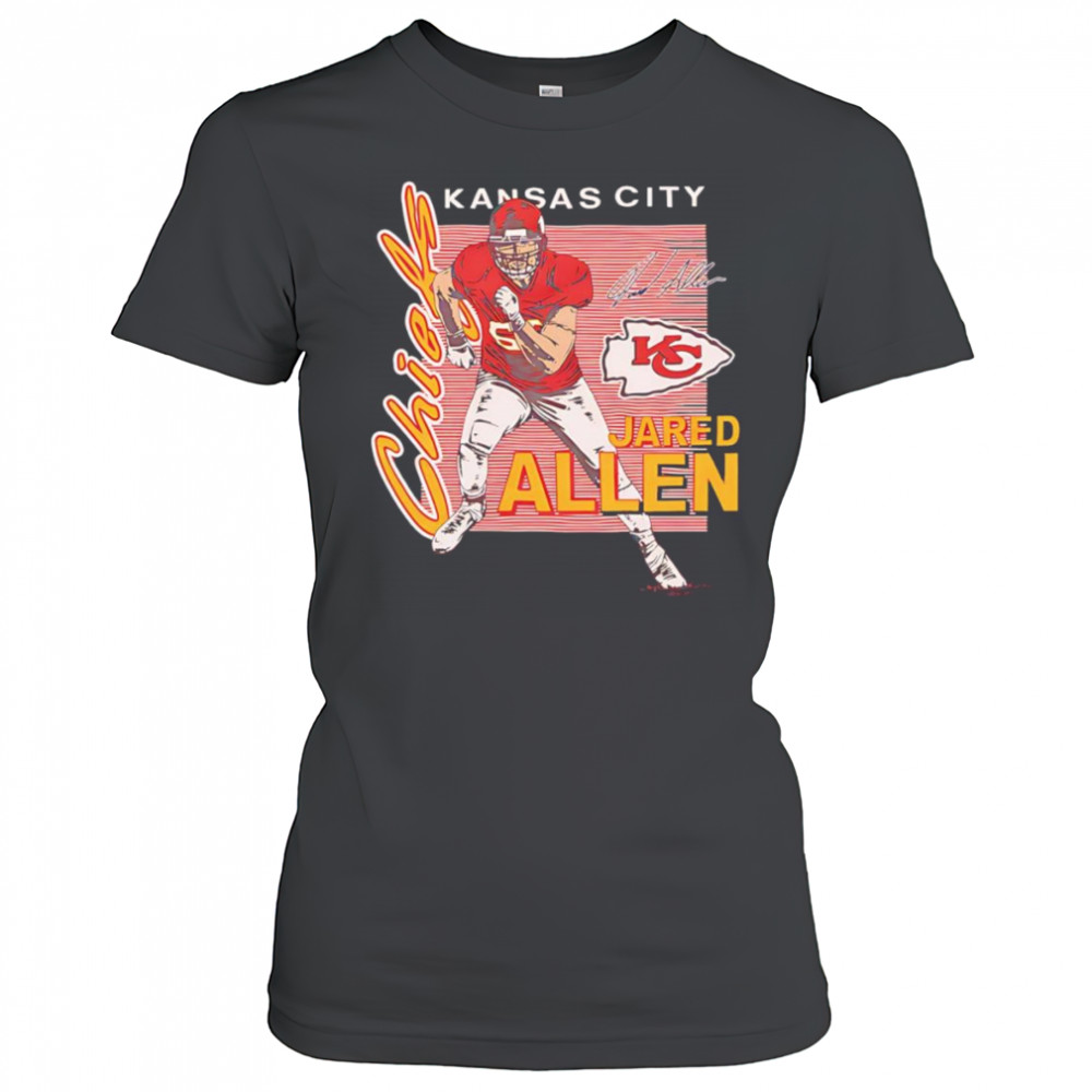 Chiefs Jared Allen signature shirt Women's T-shirt