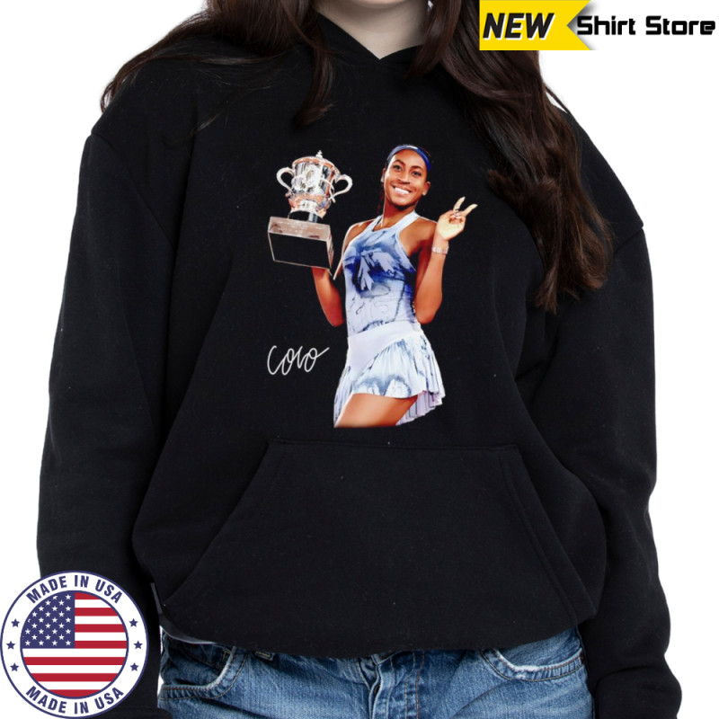 Coco Gauff Champion graphic shirt Sweatshirt