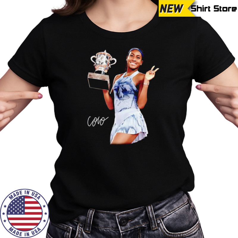 Coco Gauff Champion graphic shirt Women's T-shirt
