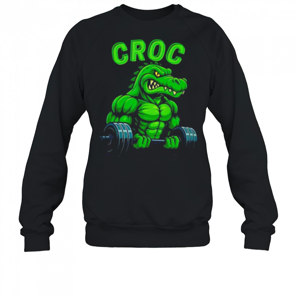 Croc Gym Weightlifting shirt Sweatshirt