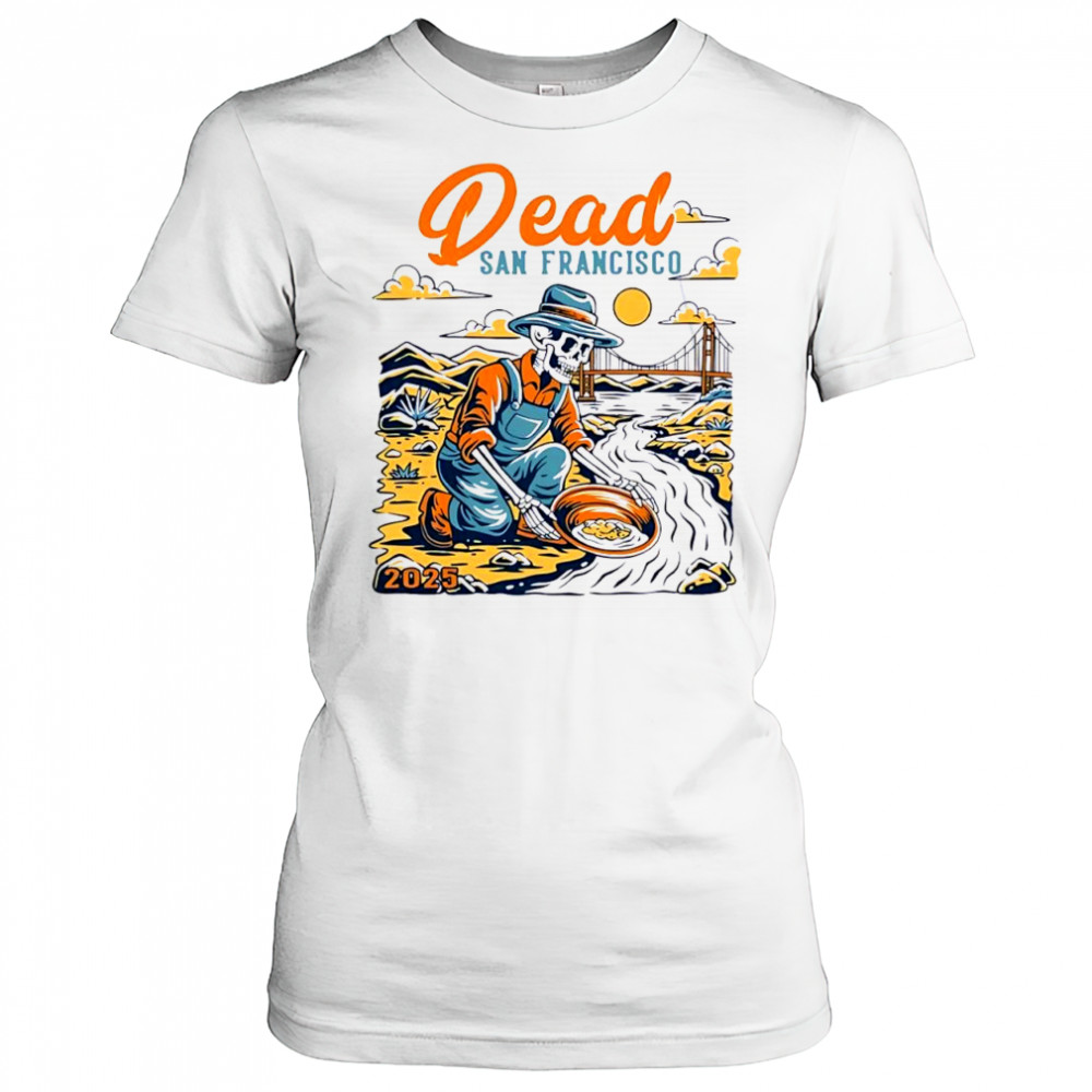 Dead San Francisco 2025 skeleton vintage shirt Women's T-shirt