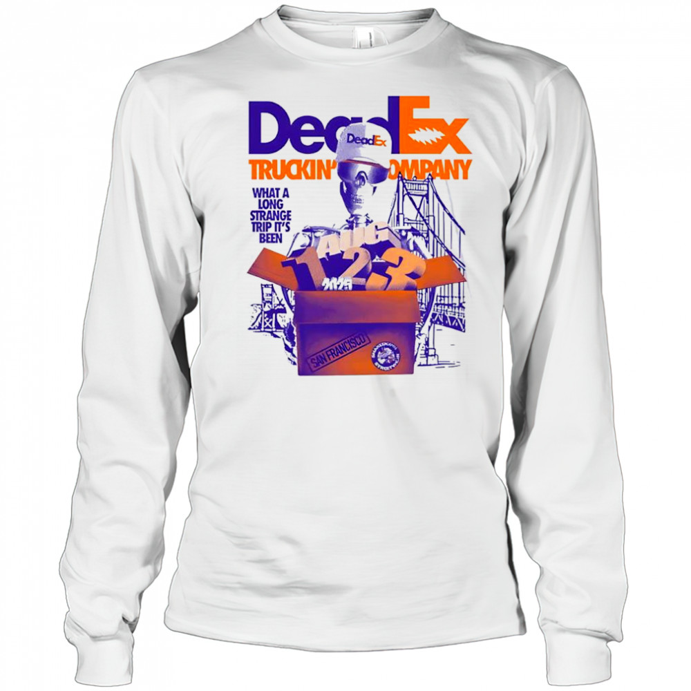 DeadEx Truckin’ Company Aug 123 2025 shirt Long Sleeved