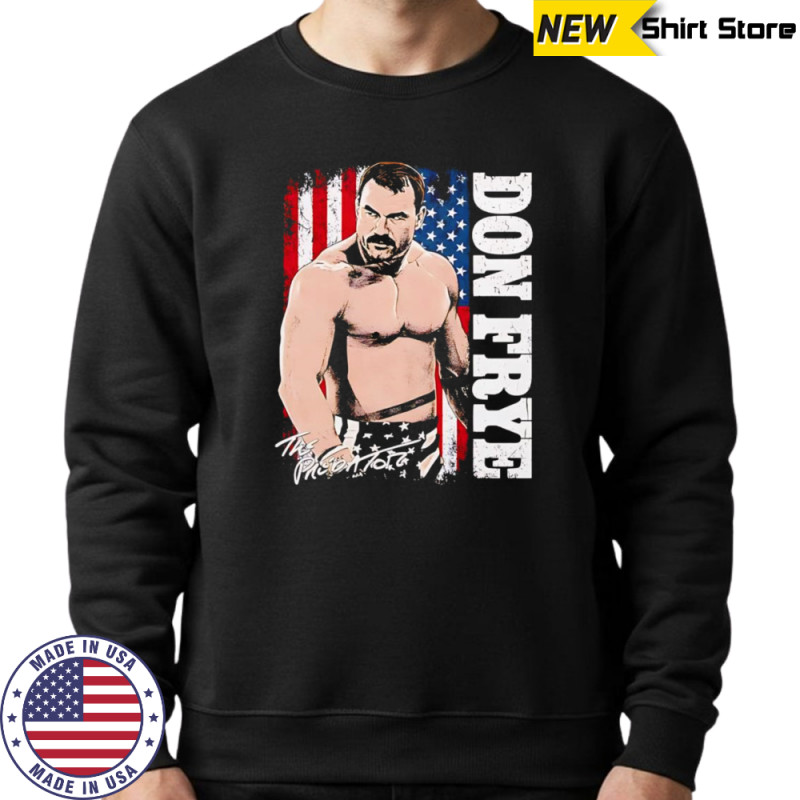 Don Frye American flag shirt Hoodie