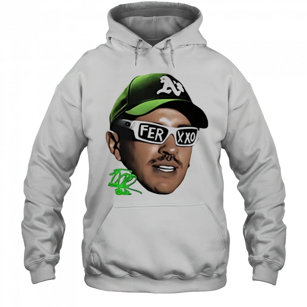 Ferxxo Face Oakland Athletics hat shirt Hoodie
