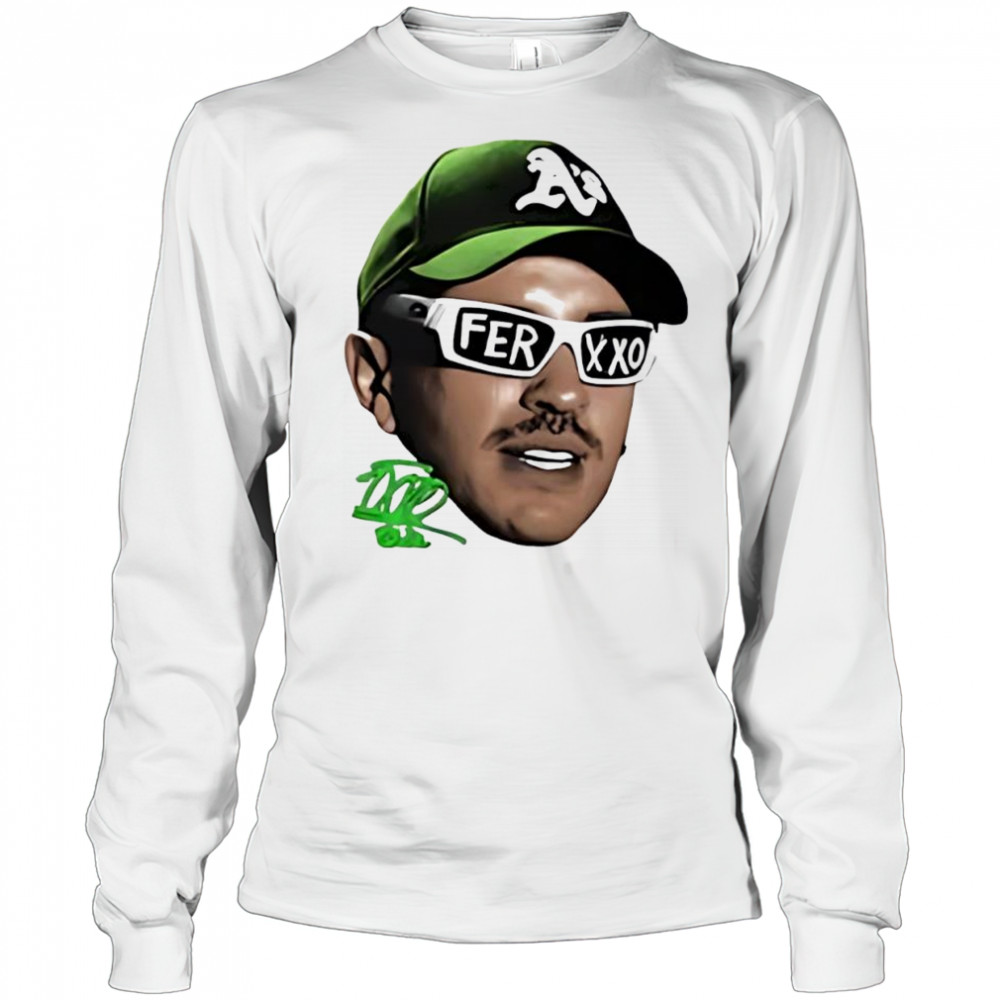 Ferxxo Face Oakland Athletics hat shirt Long Sleeved