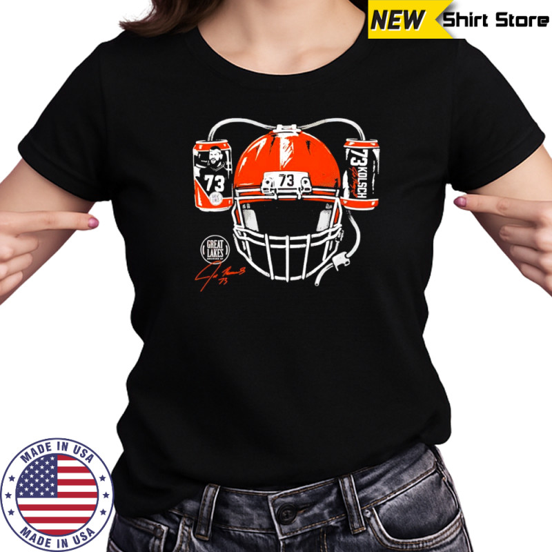GLBC x Joe Thomas 73 Kolsch Helmet shirt Women's T-shirt