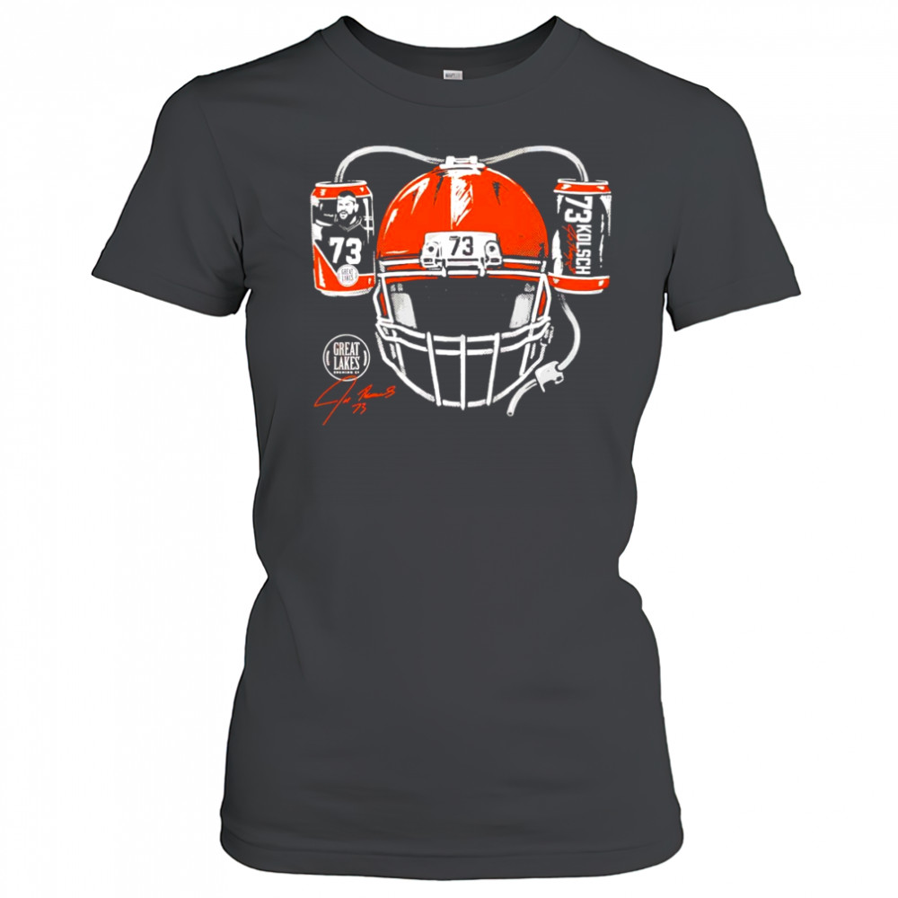 GLBC x Joe Thomas 73 Kolsch Helmet shirt Women's T-shirt