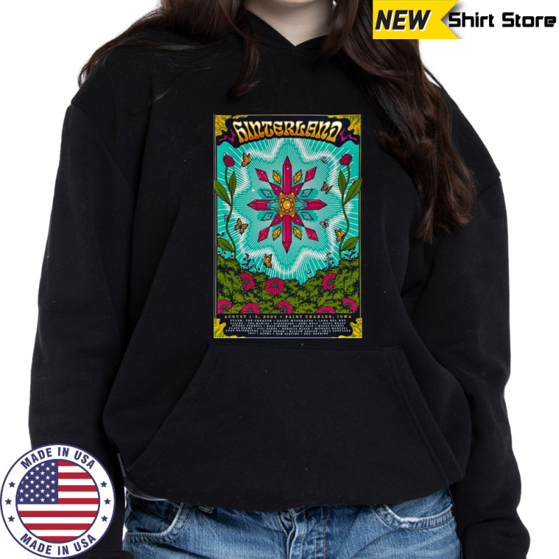 Hinterland Music Festival Aug 1-3 2025 In St. Charles Iowa Poster T-Shirt Sweatshirt
