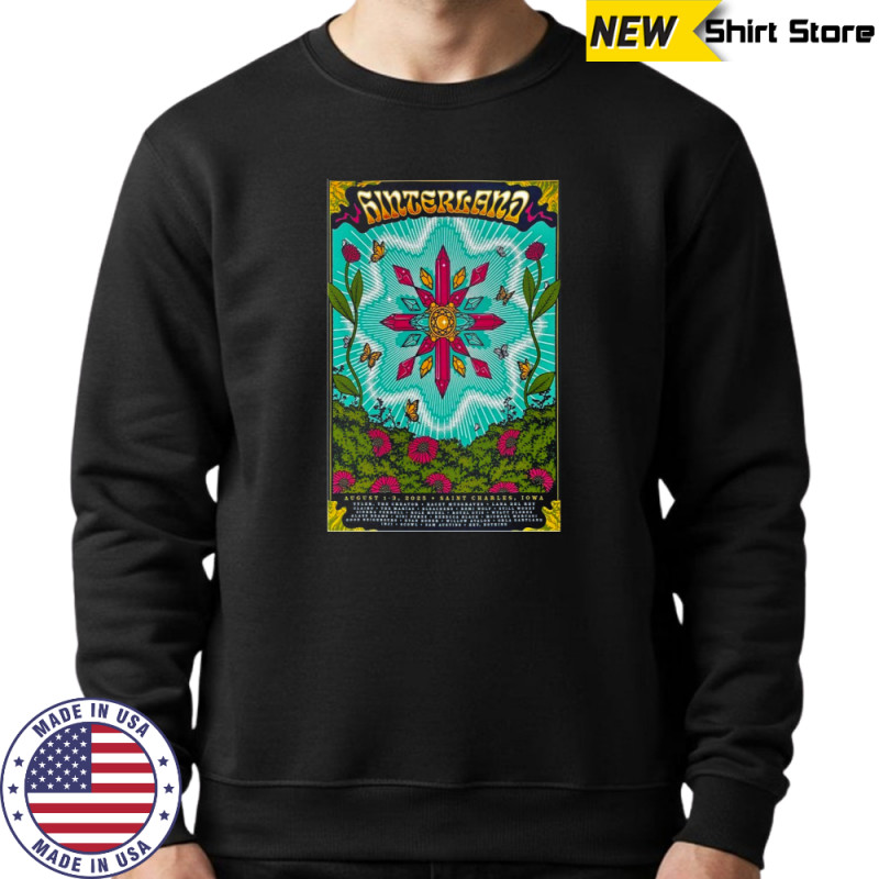 Hinterland Music Festival Aug 1-3 2025 In St. Charles Iowa Poster T-Shirt Hoodie