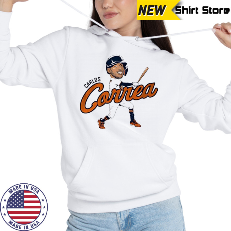 Houston Astros Carlos Correa Caricature cartoon shirt Sweatshirt