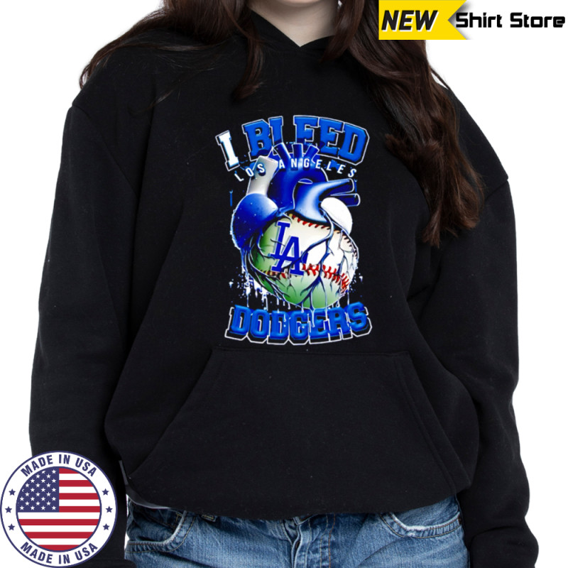 I Bleed Los Angeles Dodgers shirt Sweatshirt