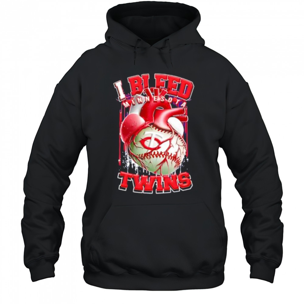I Bleed Minnesota Twins shirt Hoodie