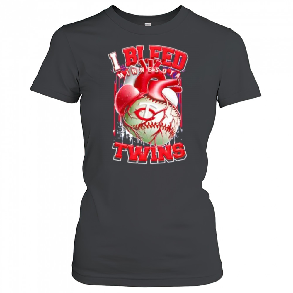 I Bleed Minnesota Twins shirt Women's T-shirt