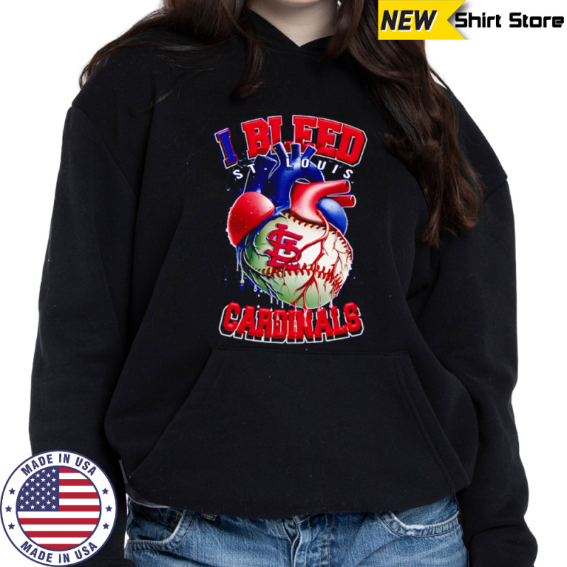 I Bleed St. Louis Cardinals shirt Sweatshirt