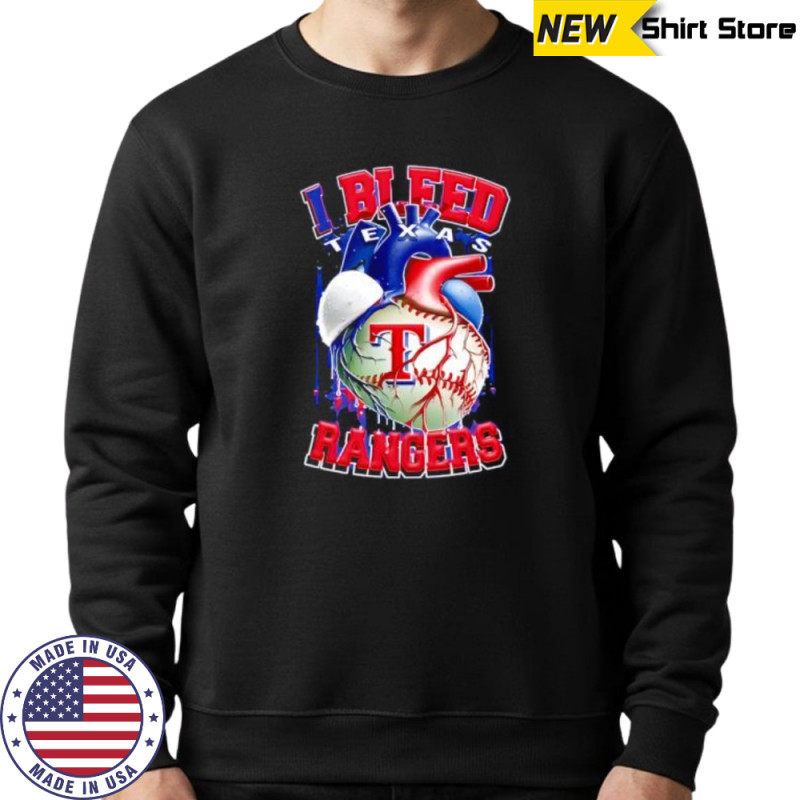 I Bleed Texas Rangers shirt Hoodie